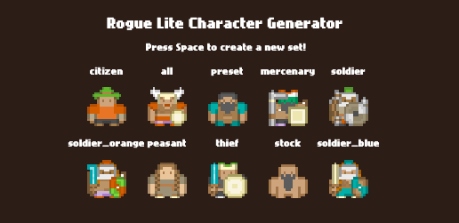 Character Generator - by lamues